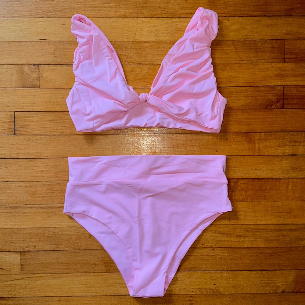 Gemini Mountain Swimwear Medium Paloma bottom/ Large Marlow Top